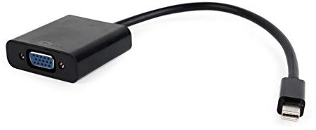 Gembird A-MDPM-VGAF-02 Adaptateur de câble Mini DisplayPort VGA Noir