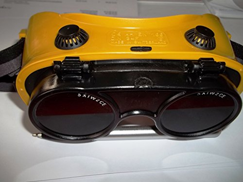 SW Schweizer Schweisserbrille hochklappbar DIN 5 Autogen Schutzbrille