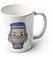 Wizarding World Harry Potter Kawaii Albus Dumbledore Ceramic Mug Kaffeetassen, Keramik, Mehrfarbig, 315 ml