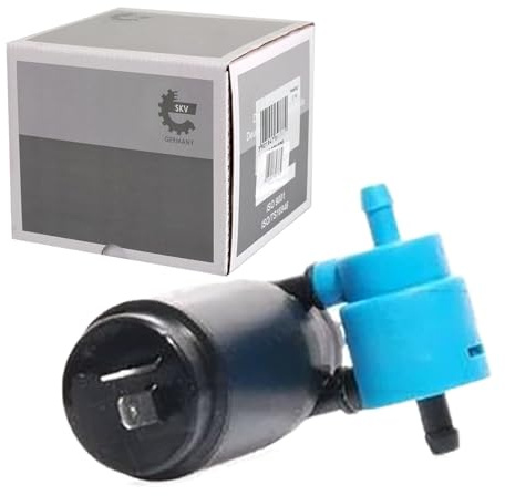 ESEN SKV Waschwasserpumpe, Scheibenreinigung 15SKV010 | Kompatibel mit: ALFA ROMEO 145, 146, 147, 156, 156 Sportwagon, FIAT BRAVA, BRAVO I, COUPE, DOBLO Bus, DOBLO Großraumlimousine