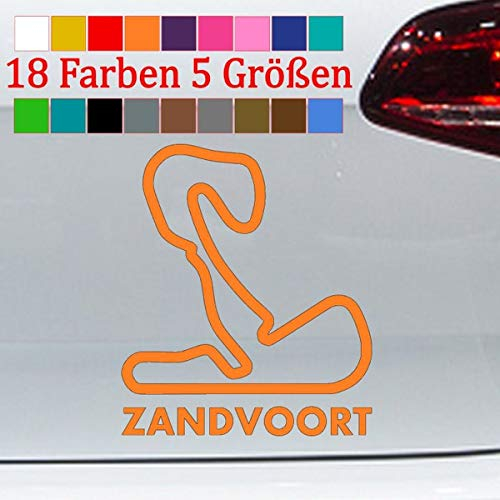Circuit Zandvoort Aufkleber Niederlande Sticker Park Formel 1 18 Farben 5 Größen
