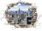 Komar Deco-Sticker | Break Out NYC | Größe:100 x 70 cm (Breite x Höhe) | Wandtattoo, Wand, Dekoration, Aufkleber, Sticker, Kinderzimmer, Mauerdurchbruch | 17725h