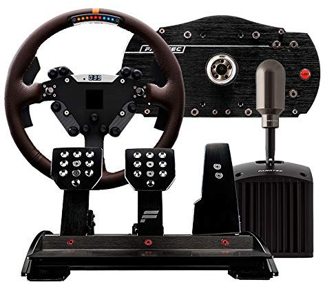 WSMLA Spider Racing Wheel for One Game, Dual-Motor Force Feedback, USB Computer PC Simulation Flight Control Manipulator, Compatible with Playstation 4, Playstation 3, Windows