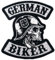 Aufnäher Aufbügler Patch German Biker