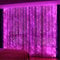 HXWEIYE 300LED Pink Fairy Curtain Lights with Remote Timer Adjustable Brightness for Bedroom, 3mx3m USB Powered 8 Modes Window Fairy String Lights for Indoor, Outdoor,Weddings, Party,Decorations