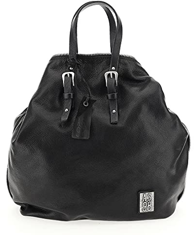 A.S.98 DEON BORSA in Damenleder NERO Taglia unica