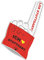 HIGH FIVE FINGERS Stuttgart Fahne My City Flagge Schaumstoff Hand für Fussball, Handball, Leichtathletik | Fanartikel für Spiele, Stadion und Events | One Size | 40 x 20 x 2,5 cm