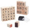 PH PandaHall 38 Stück Holzstempel 26 A-Z-Buchstaben-Alphabet-Stempel 12 Stück Nummer 0~9 Vintage Stempel Tagebuch Holzstempel Mit Stempelkissen Für DIY Handwerk Buchstaben Planer Kartenherstellung