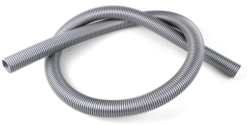 Premium Schlauch Staubsaugerschlauch geeignet für Progress, Rowenta | Länge: 1,80m | Durchmesser: 32mm Innen | Farbe: Silber | Universalschlauch Zubehör