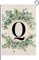 wyooxoo Monogramm Buchstabe B Blumenflagge 30,5 x 45,7 cm doppelseitig außen Familie Nachname Initiale Yard Flagge (Q)