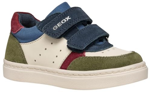 Geox Jungen B Nashik Boy C Sneaker, Grün, 26 EU