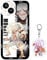 XYCJBHD Luffy Gear 5 Anime Phone Case Compatible for iPhone 14 Plus, Cool Cartoon Clear Soft TPU Case with Cute Keychain for Women Girls Men Boys Teen Kids (LUF,14 Plus)