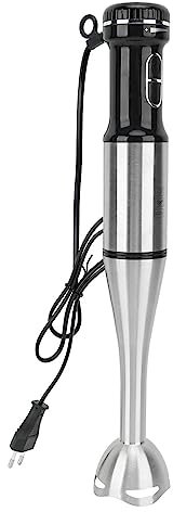 Batidora de Mano con Hoja de Acero Inoxidable de Alta Dureza, 1000W, para una Mezcla Eficiente en la Cocina, Enchufe Europeo de 220V