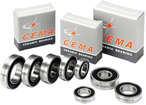Cema - Cema Kugellager 6002 15 x 32 x 9 Keramik