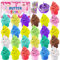25 Pack Butter Slime Kit für Kinder, Slime Spielzeug für Jungen & Mädchen, duftende DIY Slime Spielzeug für Party Favor, weich und Nicht-klebrig