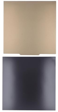 3D-Drucker-Bauplatte 430x430mm, Doppelseitige PEI-Beschichtung, Magnetische Druckplatte mit Flexibler Folie für Einfache Entnahme und Hochwertigen Druck