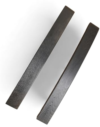 Generisch Klappstuhl Gartenstuhl 2X Ersatzarmlehnen in Braun, Grau oder Natur Holz massiv Armlehne Hochlehner Stuhl passend für alle Stühle aus ALDI, Lidl, Norma sortiment Polyrattan Neu (Grau)