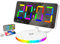 Pumwoy Digitaler Wecker mit Wireless Charger, LED Spiegel Wecker Reisewecker, Alarm Clock Doppelalarm ＆ Nachtlicht, Nachttischwecker Elektronischer Wecker mit USB-Aufladung ＆ Schlummerfunktion