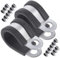 Gadpiparty 20st Rohrbündelklemme Rolle Kabelhalter Rohrschellen Klemmbefestigungen Kabelbinder C Klemme Drahtklemmen Schellen Für Luftschläuche Clips Klemmen Crimpverbinder Rostfreier Stahl