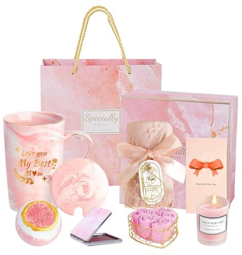 DYUEE Gifts for Mum Mothers Day, Birthday, Christmas Gifts, Womens Cup Sets for Mom, Wife, Best Friend, Female, Daughter, Sister