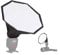 REFLEX CAMERA Octagonal Speedlight Softbox Diffuser | Foldable Portable Flash Light Modifier for DSLR | Soft Lighting for Portrait Product Photo Video with Storage Box (20cm (7.9in))