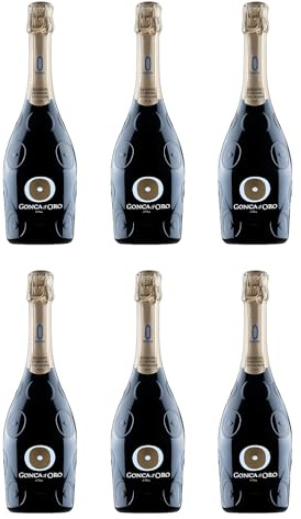 Prosecco Superiore DOSAGGIO ZERO Conca D'Oro Valdobbiadene DOCG | cartone da 6 bottiglie | 750ml - 11,5% Vol