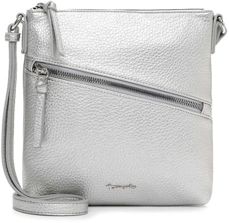Tamaris Umhängetasche Alessia Crossover Bag Shiny Silver silberfarben