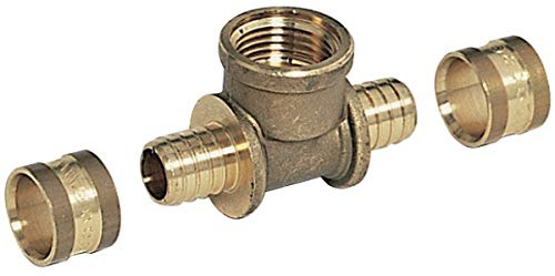 té - a glissement - tube per - diamètre 16 vers femelle à visser 15 x 21 - altech