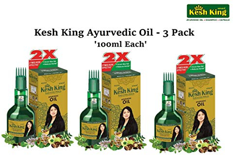Kesh King Hair Oil - 100Ml + 20% Extra (Pack Of 3) by KESH KING