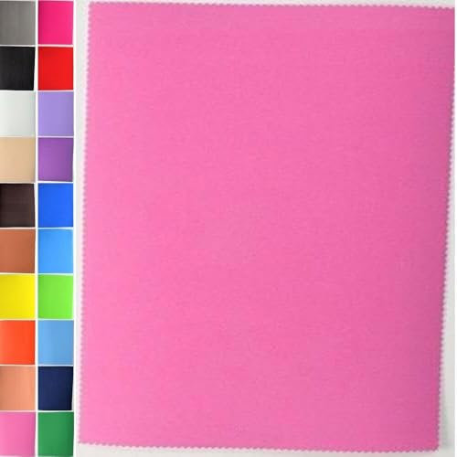 FABRICS-CITY ROSA 4421 - Tappetino in gomma espansa EVA, 20 x 29,5 cm, 2 mm, in tessuto