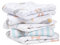 aden + anais essentials musy Spucktücher, Mulltücher-Set für Neugeborene & Kleinkinder, 100% Baumwoll-Musselin Mehrzweck-Babytücher für Mädchen & Jungen, 60x60cm, 5er Pack, Dumbo New Heights