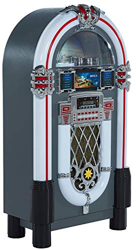 Pureline 105 Retro Bluetooth & CD Jukebox (Grey)