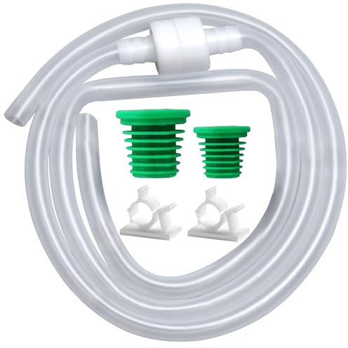 SonTiy Soap Dispenser Extension Tube Kit with Upgraded Check Value, 47 Under Counter Soap Dispenser Tube for Kitchen Sink, Fit Most Soap Containers, Powerful Suction, Easy to Install