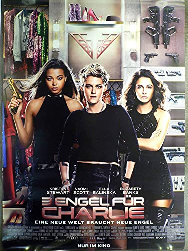 3 Engel für Charlie - Kristen Stewart - Filmposter A1 84x60cm gerollt