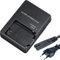 Chargeur de Batterie, Chargeur de Batterie d'appareil Photo MH24 pour Nikon En-el14 P7100 P7000 D3100 D5200 D5100 D5500 D3200 D3300 D5300 P7000 P7800 Batterie au Lithium (EU), noir
