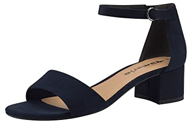 Tamaris Damen Sandalette in blau - Gr. 37, 28201 805