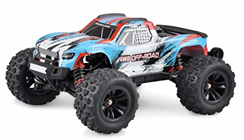 Amewi 22627 Hyper GO Monstertruck brushless 45km/h 4WD 1:16 RTR blau/weiß