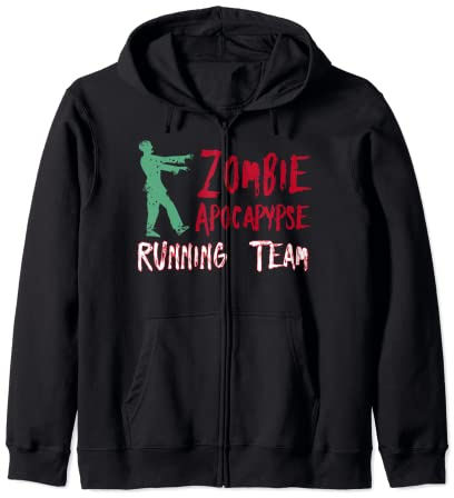 Zombie Apocalypse Maillot de l'équipe de course à pied Zombie Apocalypse Sweat à Capuche