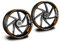 Adesivi cerchi moto smt 990 supermoto arancioni bianchi