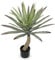 Oairse Planta de agave artificial grande en maceta de 70 cm de alto, planta de agave artificial para interiores, plantas suculentas tropicales para el hogar, oficina, sala de estar, jardín, balcón,