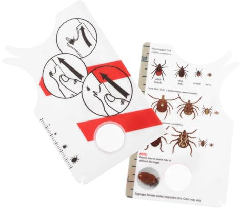 ROMISBABA 2 Stück Haustierfänger Vergrößerungsspiegel Haustierlupe Für Draußen Haustierlupe Heimzubehör Außenlupe Kartenlupe Outdoor Versorgung Kunststoff Weiß