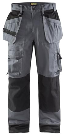 BLÅKLÄDER Multifunktions-Bundhose Bodenleger, Grau, Unisex, Erwachsene, Cargo, Gerade, Niedrige Taille, 1 Stück