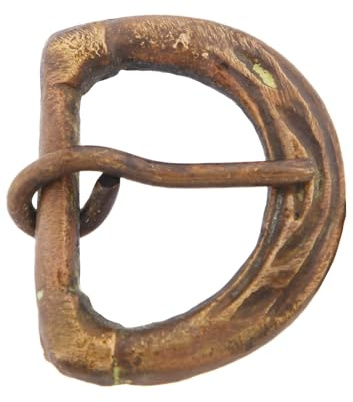 Ulfberth - Normannische Gürtelschnalle, Messing Riemenbreite: bis ca. 24 mm