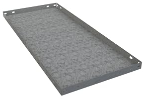 Simon Rack Bandeja Metálica Estantería, 1 Unidad, 600x600x35mm, Galvanizado