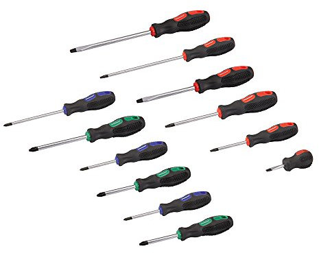 Silverline General Purpose Screwdriver Set 12pce (248250)
