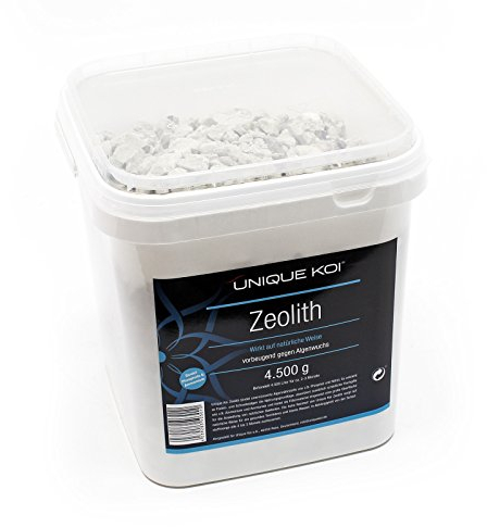 Unique Koi Zeolith 4,5kg Körnung 9-16mm Filtermedium Phosphatbinder Filtermaterial