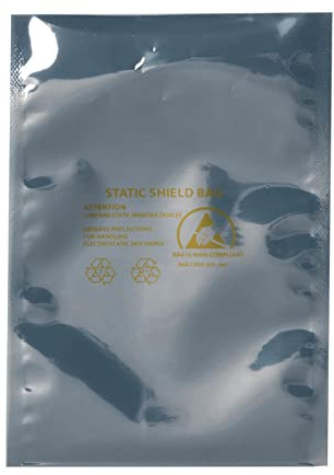 SHL 10 x Antistatic Metallic Shielding ESD bag 4 x 6 inch (10 x 15.5 cm)