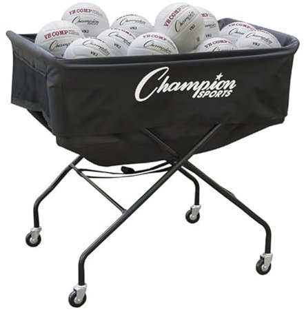 Champion Sports Pro klappbar Volleyball Warenkorb