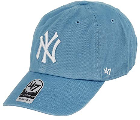 47 Brand Adjustable Cap - Clean UP New York Yankees Columbia Sky Blue