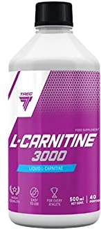 Trec Nutrition L-Carnitine 3000 Fettburner Fettverbrenner Fettreduktion Sport Bodybuilding 500ml - Cherry-Kirsche